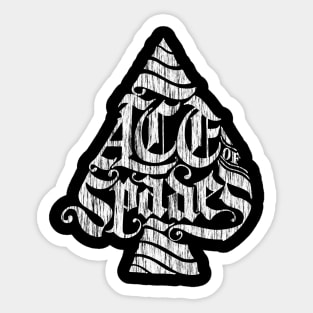 Ace of Spades Sticker